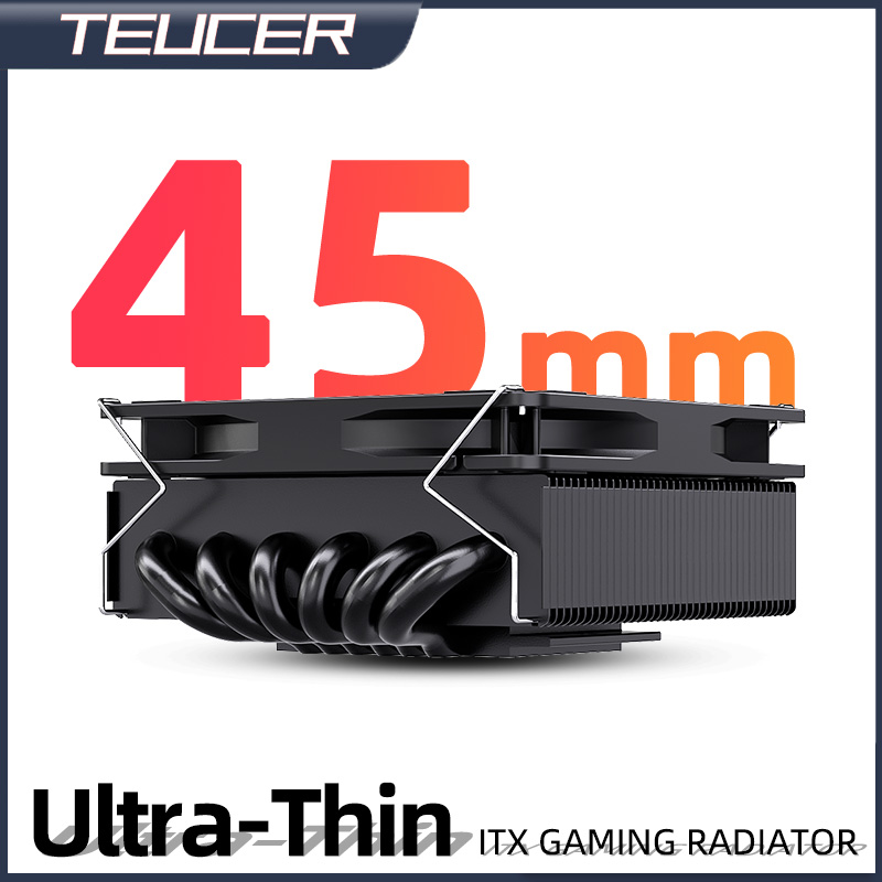 Teucer Tinggi 45Mm Pendingin C - Air Cooler Cpu ulasan dan harga