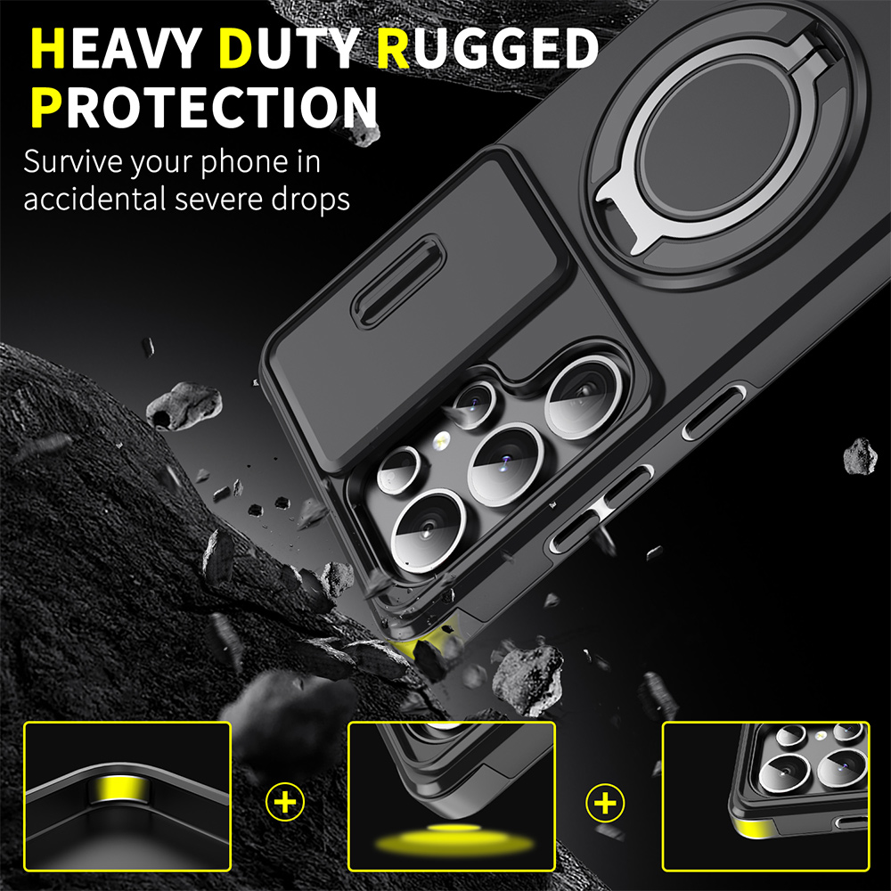 Casing ponsel dengan dudukan c - Case Fan ulasan dan harga
