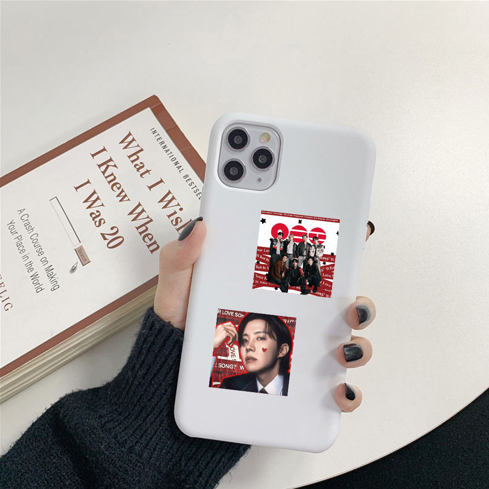 Stiker Gulung K-pop BTS 500Pcs - Case Fan ulasan dan harga