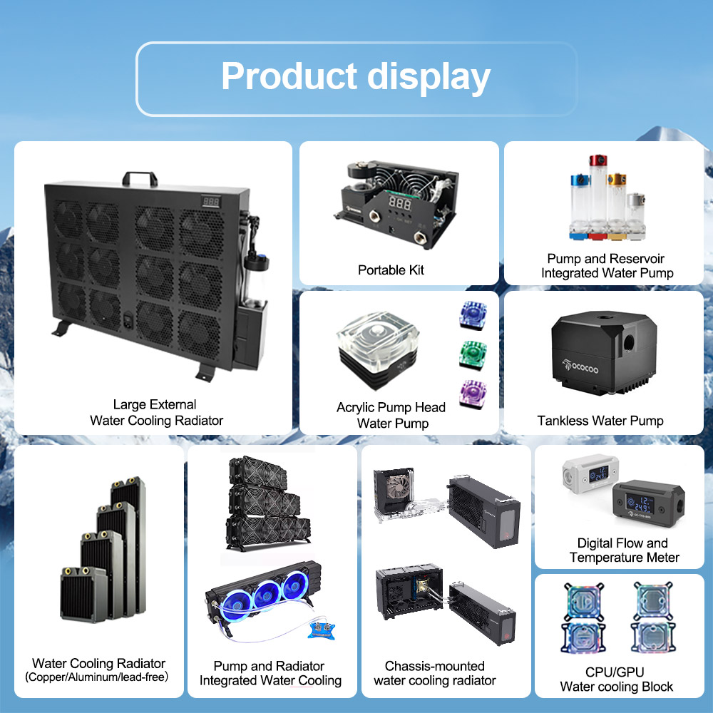 OCOCOO BC5 Kit Pendingin Caira - External Radiator Water Cooling Kit ulasan dan harga