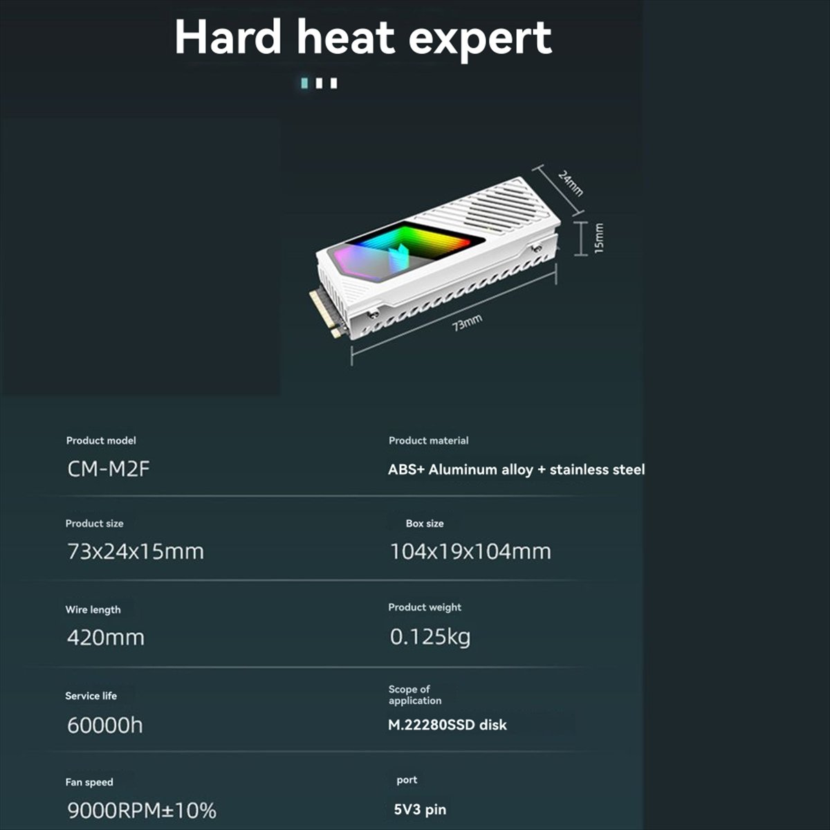 【A60I】 Pendingin SSD HDD M2 AR - Heatsink ulasan dan harga