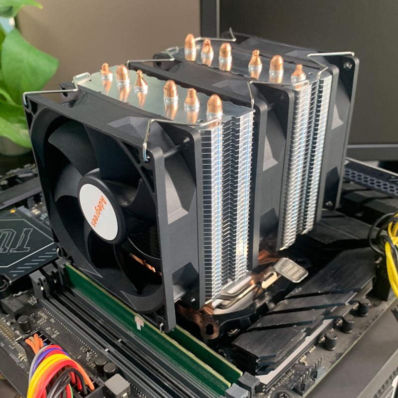 Pendingin CPU dengan 6 Pipa Pa - Air Cooler Cpu ulasan dan harga