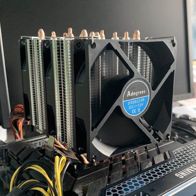 Pendingin CPU dengan 6 Pipa Pa - Air Cooler Cpu ulasan dan harga