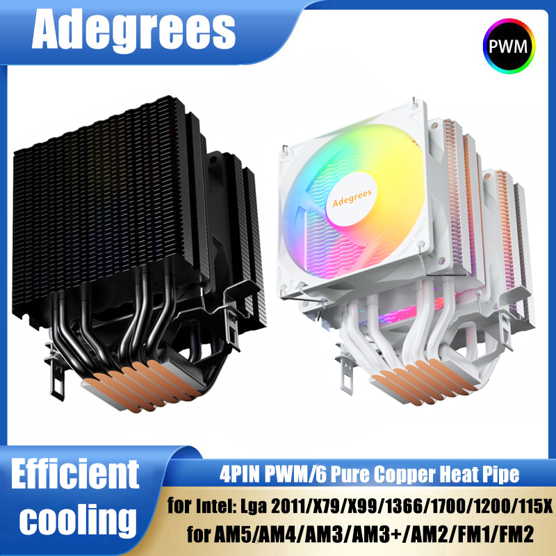 Pendingin Udara CPU AM4 6 Pipa - Air Cooler Cpu ulasan dan harga